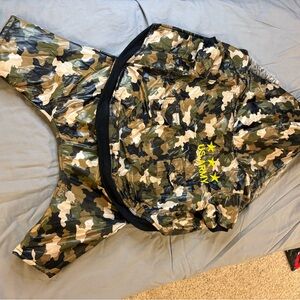 US Army Camo Dog Jacket - Green Camouflage